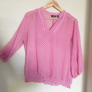 Pink blouse